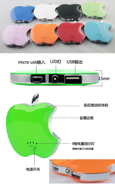 HC-059 蘋果LED移動電源